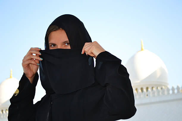 istock the girl in a Religious Dress 187532433
