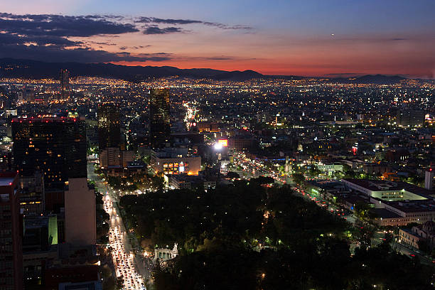 istock Mexico city at sunset 187532648
