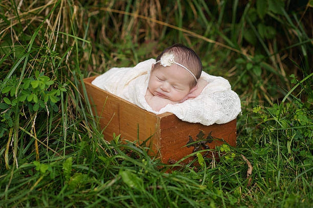 istock Sleeping Newborn Girl 187532830