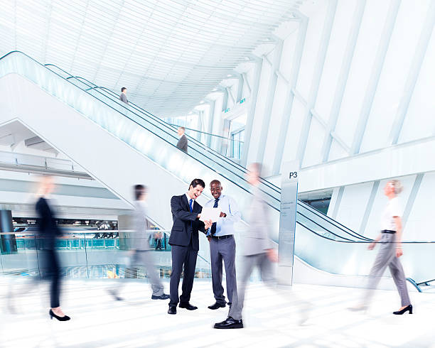 istock Business Meeting in Modern Office 187533226