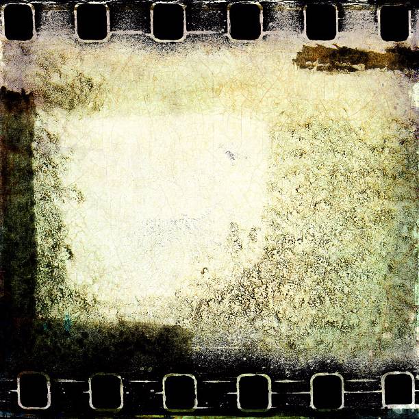 istock Vintage film strip frame 187533862