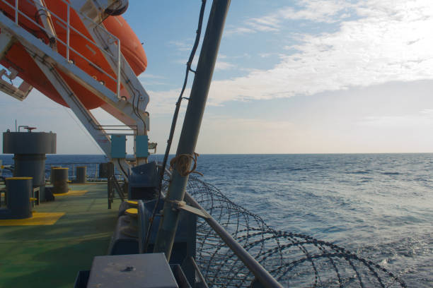 istock Life boat of a ship 1875349420