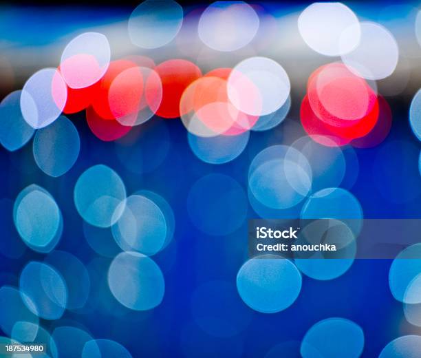 Foto de Luz De Fundo Defocused Cidade e mais fotos de stock de Abstrato - Abstrato, Azul, Brilhante - Luminosidade