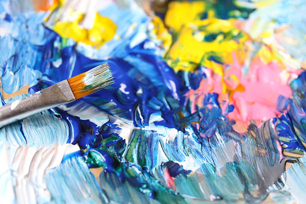 istock Closeup of palette. 187535115