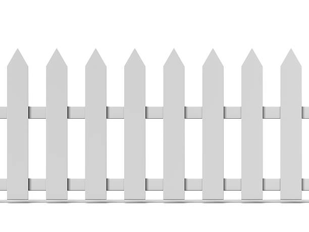 istock Tiled Wooden fence 187535286