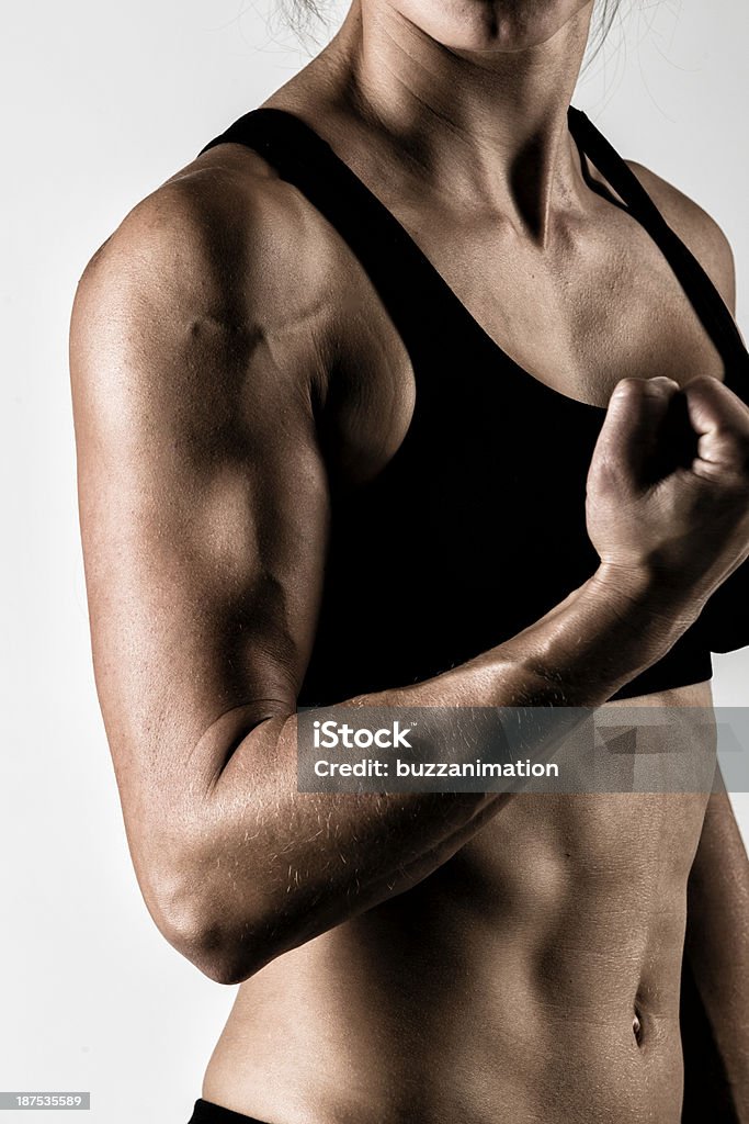 Concentración de - Foto de stock de Abdomen libre de derechos