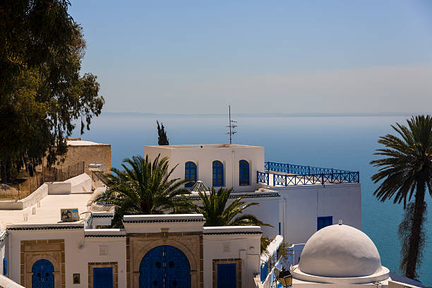 istock Old arabic town in Tunisia - Sidi Bu Said 187541978
