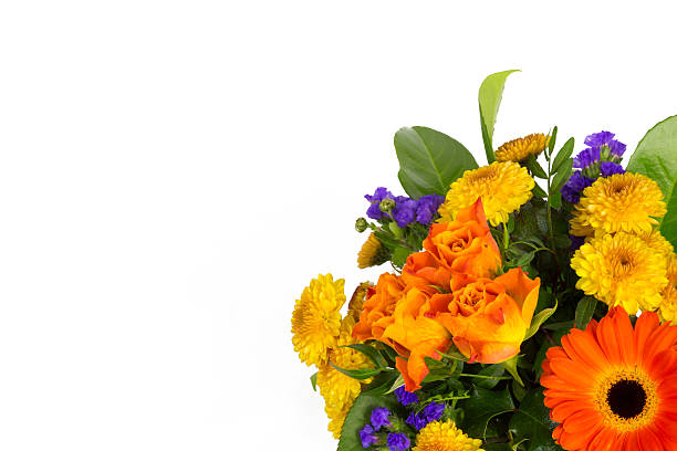 istock Bouquet yellow orange 5 187542941