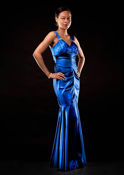 istock black woman in evening gown 187551075