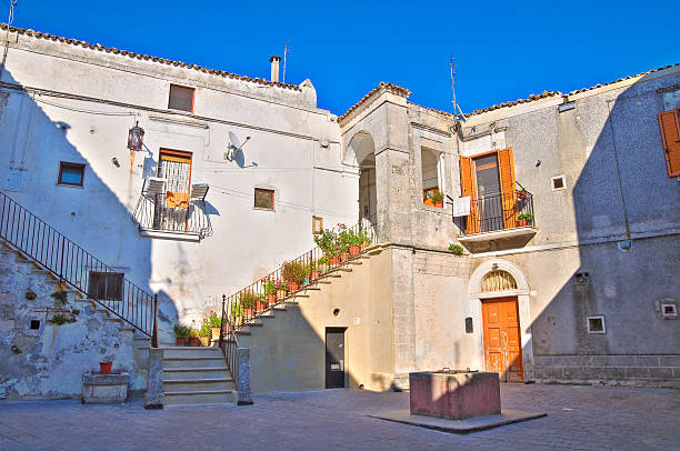 istock Episcopal palace. Monte Sant'Angelo. Puglia. Italy. 187552179