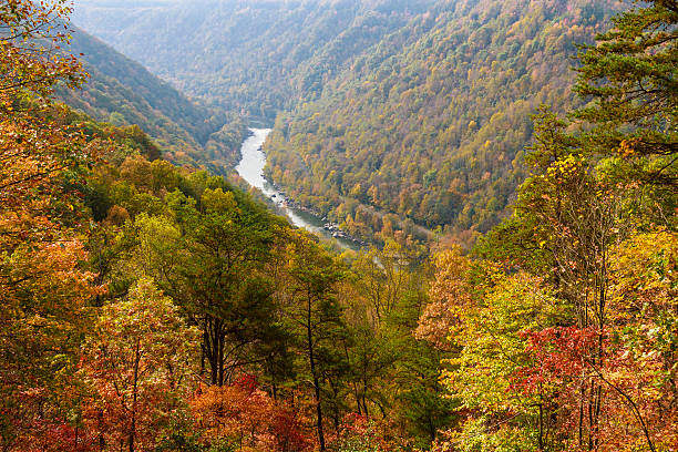 istock Autumn West Virginia Scenic View 187554013