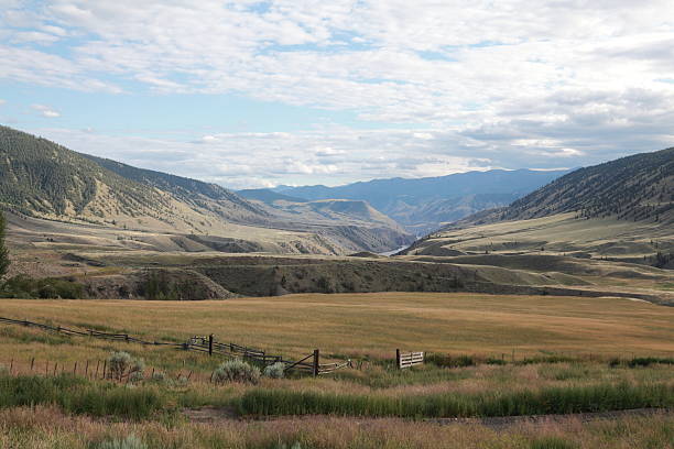 Fraser Canyon near Gang Ranch south of Dog Creek, B.C.