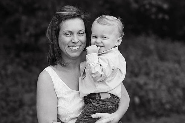 istock Mother And Baby Outside 187555770