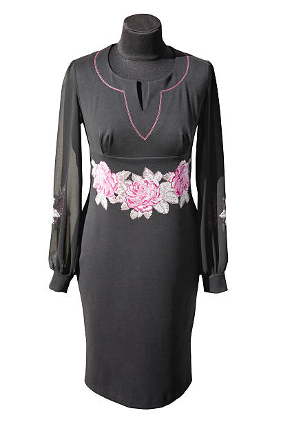 istock Ukrainian black dress 187557796