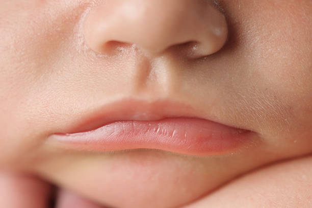istock Closeup of Newborn's Face 187559994