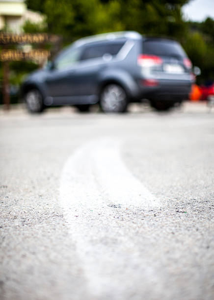 istock Car on parking lot 187561466