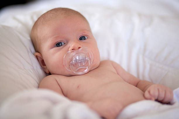 istock Newborn baby girl 187562283