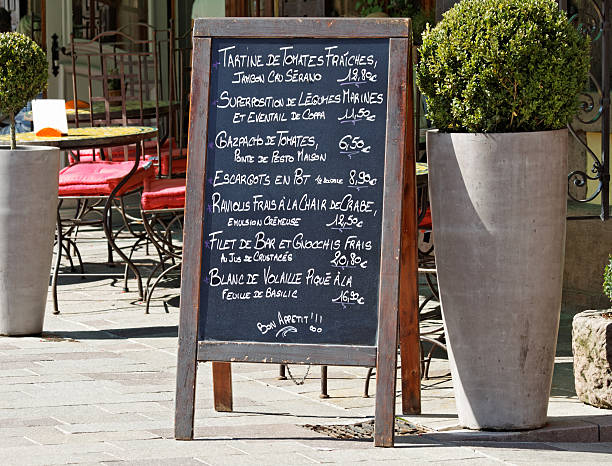 istock Alsace - Restaurant in Ribeauville 187562765