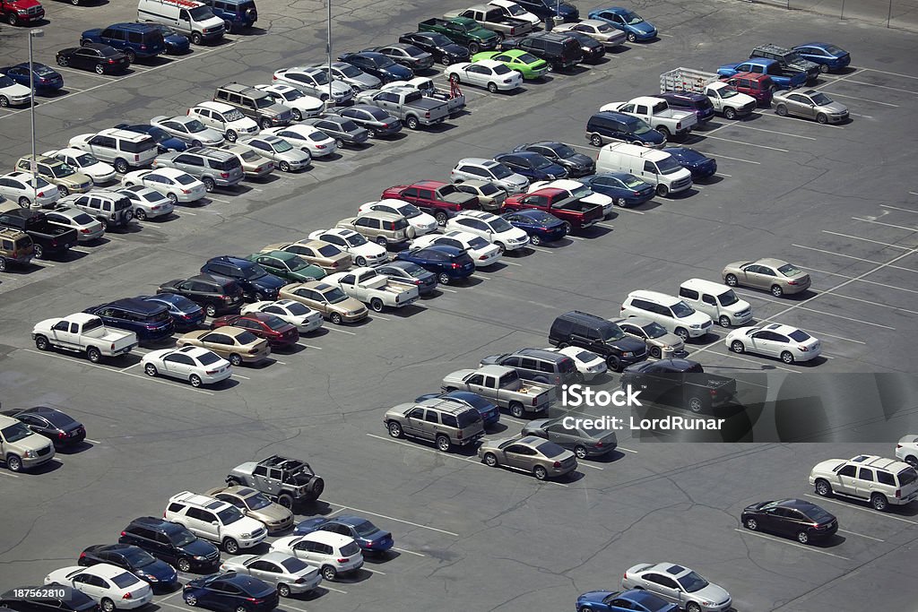 Aire de stationnement - Photo de Parking libre de droits