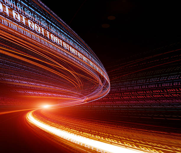 Vortex abstract on the subject of business transactions