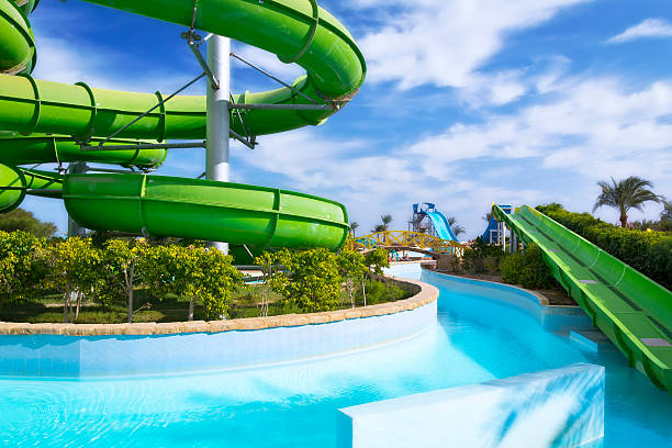 istock Water park in tropical climate 187564445