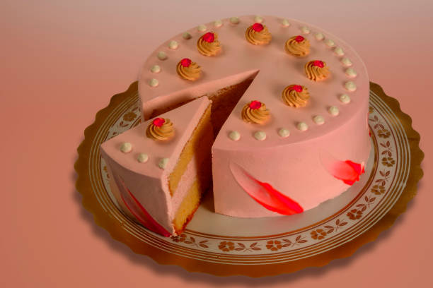 istock Cake, pink color, cake, event 1875645548