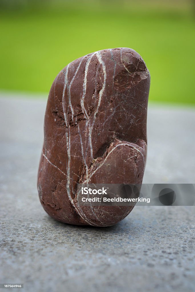 Pedra zen coração de cor com vertical Rios - Foto de stock de Beleza natural - Natureza royalty-free