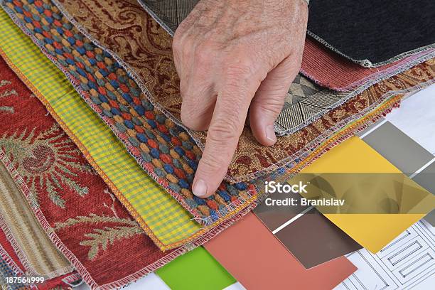 Diseño Interior Foto de stock y más banco de imágenes de Algodón - Textil - Algodón - Textil, Color - Tipo de imagen, Colores