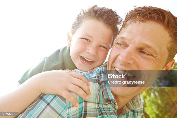 I Love You Dad Stock Photo - Download Image Now - 40-49 Years, 6-7 Years, Adult