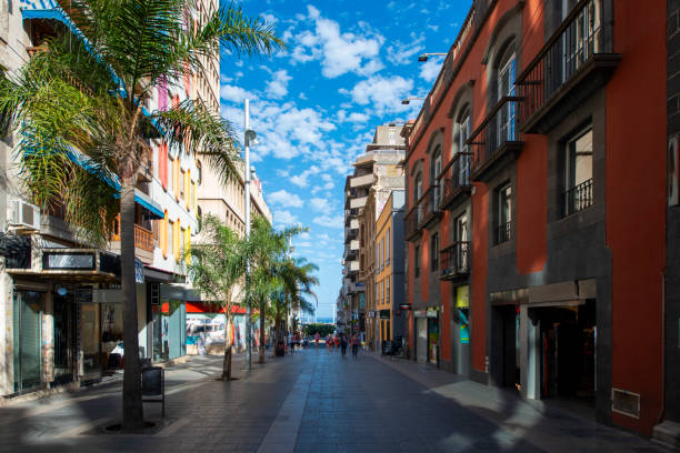 130+ Downtown Street In Santa Cruz Capital Of Tenerife Stock Photos, Pictures & Royalty-Free Images - iStock