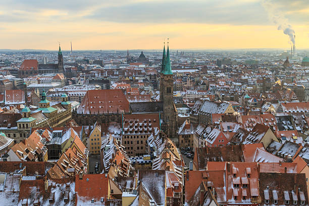 istock Nurember City View during winter time 187567487