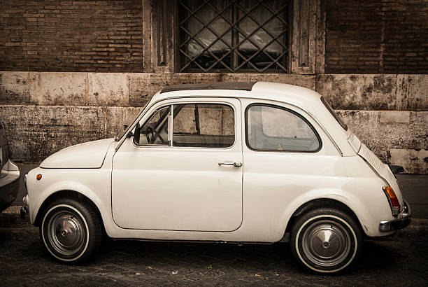 istock Little Italian retro car 187567625