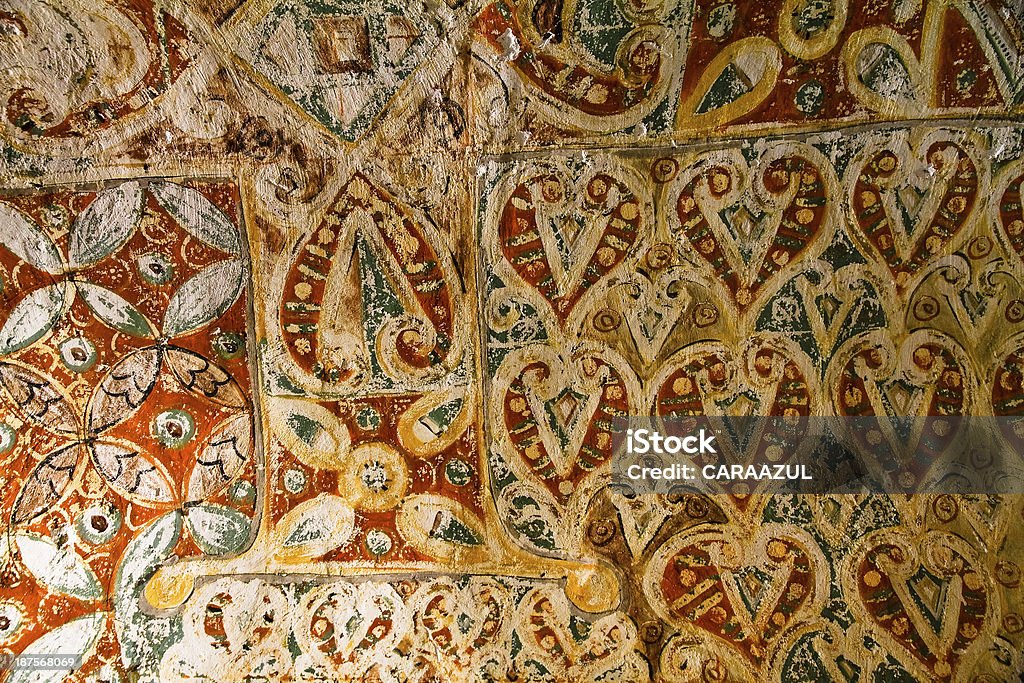 Ihlara in Chiesa di pareti di - Foto stock royalty-free di Affresco