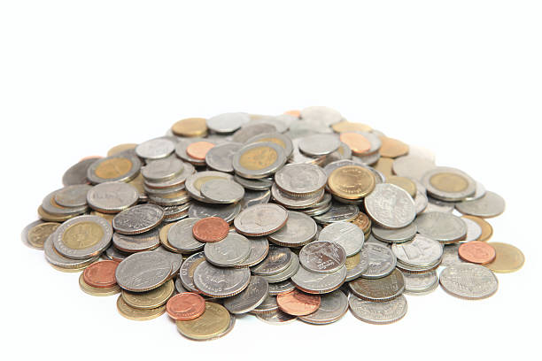istock Belittling of Mountain coins 187568185