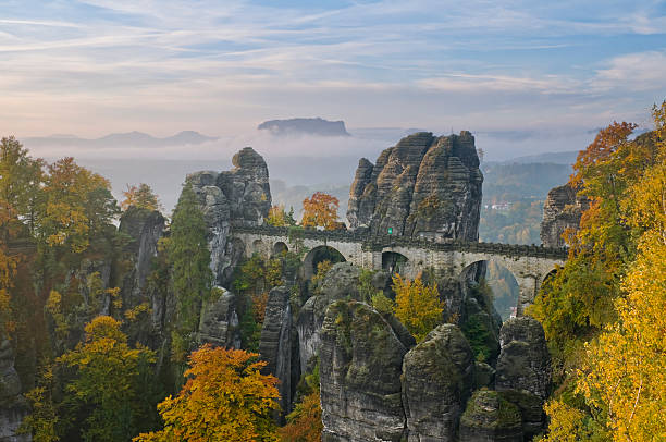 istock The Bastei in autumn, Saxon Switzerland 187568782