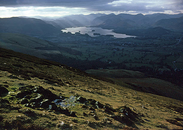 istock Derwentwater and Keswick from Skiddaw Lake District 187570855