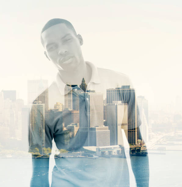 istock Man in New York City 187571288