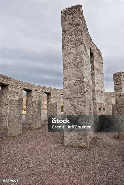 Monuments At Stonehenge Memorial Stock Photo - Download Image Now - Architecture, Beauty In Nature, Built Structure