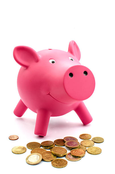 istock Happy piggy bank 187574583