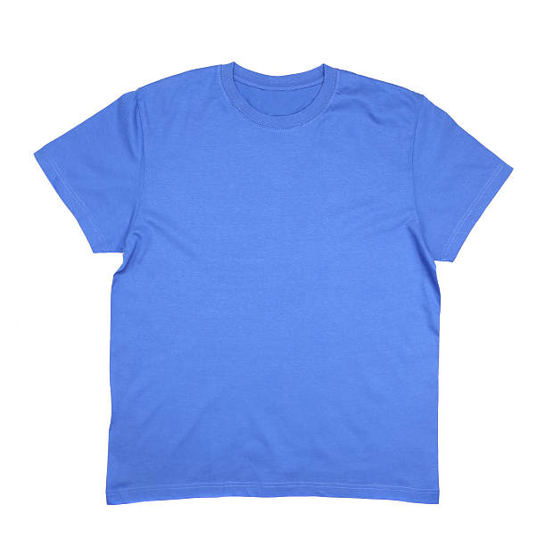 istock Men's blue T-shirt. 187576560