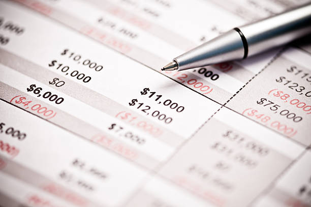 istock Pen and Financial Report 187577979