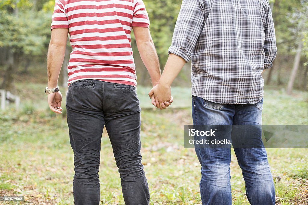 Gay Paare - Lizenzfrei Männer Stock-Foto