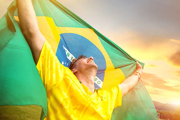 istock Brazil soccer player wins the game 187579799