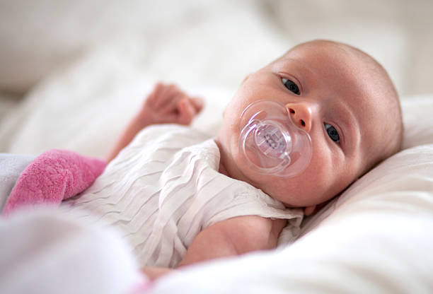 istock Newborn baby girl 187580047