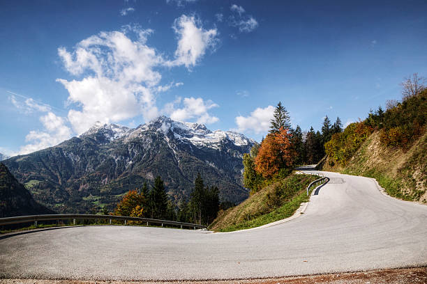 istock Hairpin Turn in the Alps 187581910