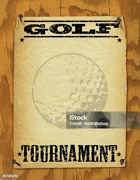 골프 토너먼트 포스터복고풍 배경기술 Golf Tournament에 대한 스톡 벡터 아트 및 기타 이미지 - Golf Tournament, 개념, 고풍스런