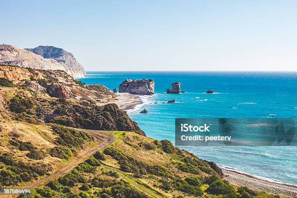 Aphrodites Rock Stock Photo - Download Image Now - Republic Of Cyprus, Aphrodite - Greek Goddess, Aphrodite's Birthplace