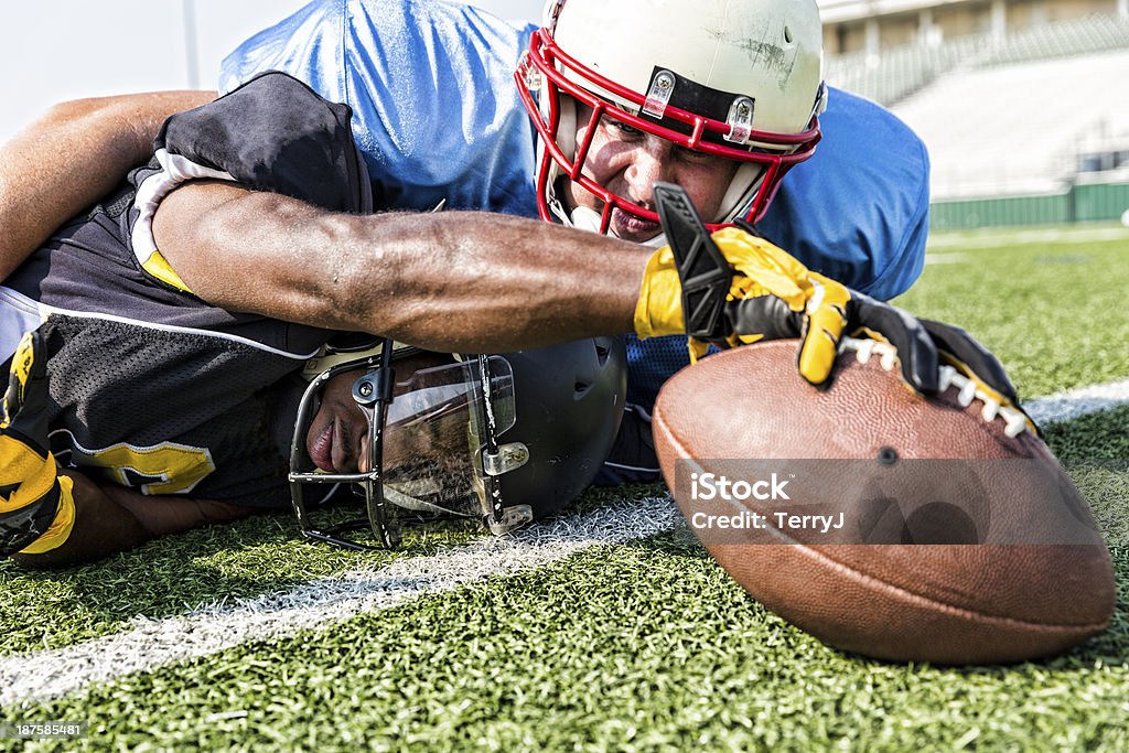 Touchdown - Lizenzfrei Football - Spielball Stock-Foto