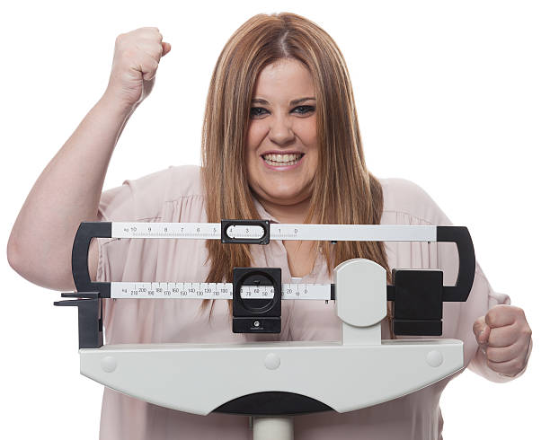 istock Celebrating weight loss 187588724