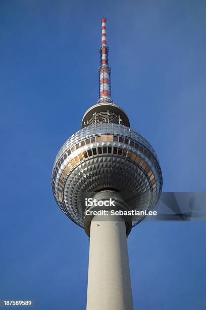Fernsehturm Torre Della Televisione Di Berlino Per Alexanderplatz - Fotografie stock e altre immagini di Alexanderplatz